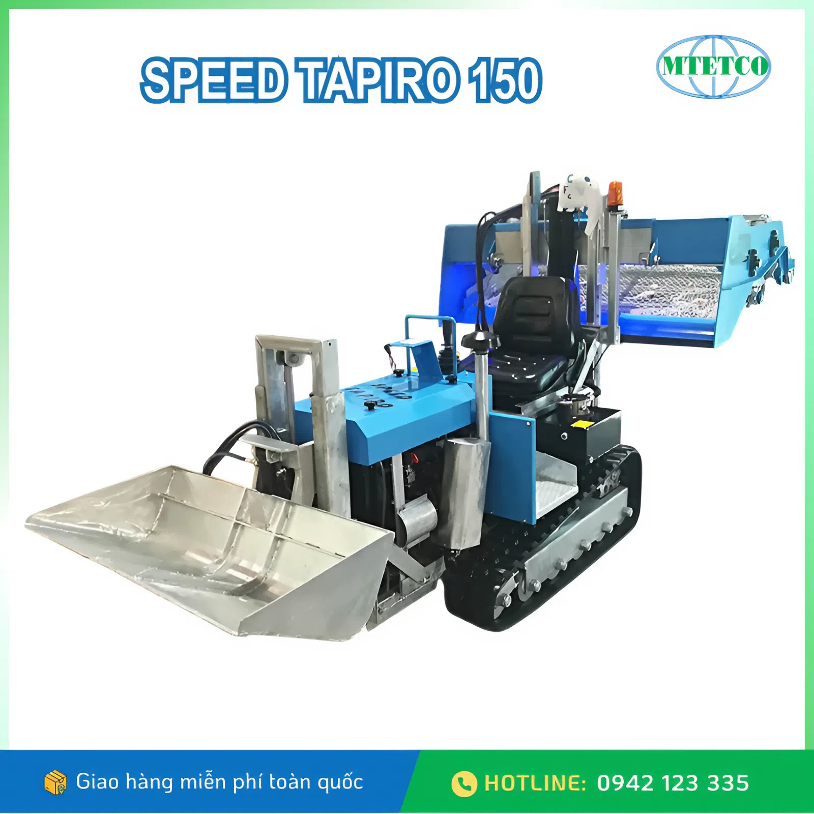Máy sàng cát bãi biển Speed Tapiro 150