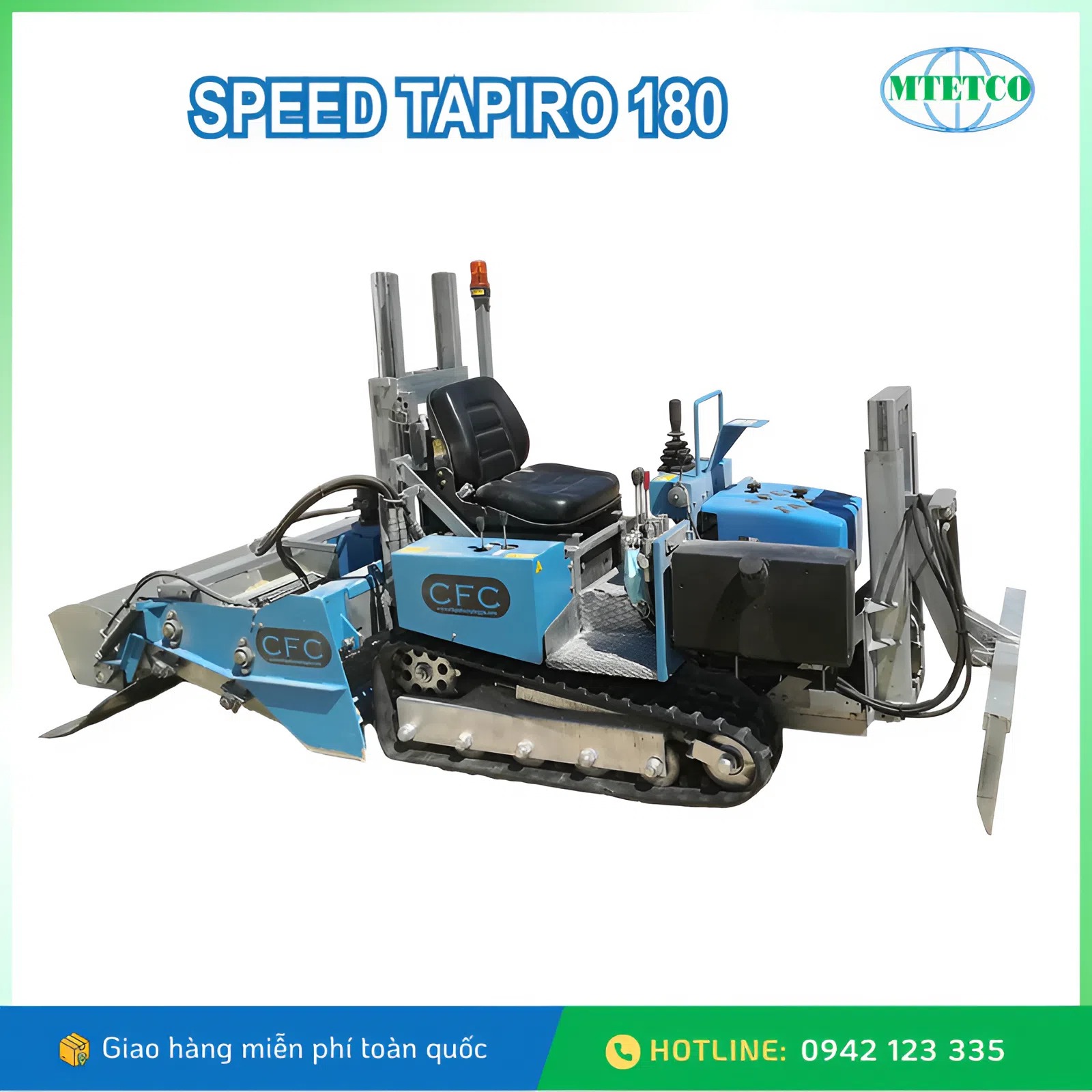 Máy sàng cát bãi biển Speed Tapiro 180