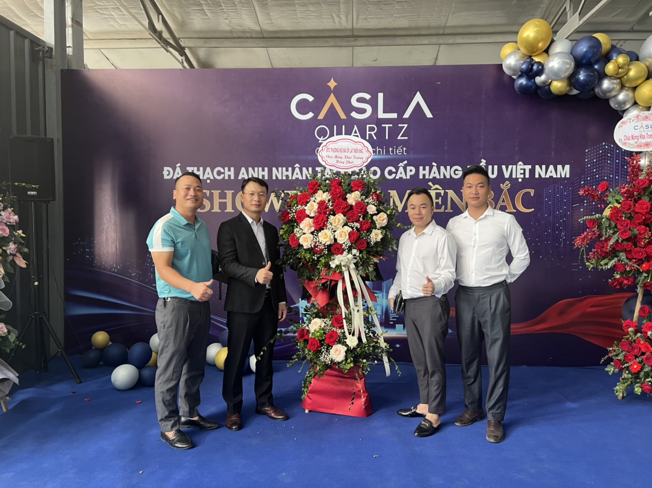 Caslaquartz - Khai trương showroom