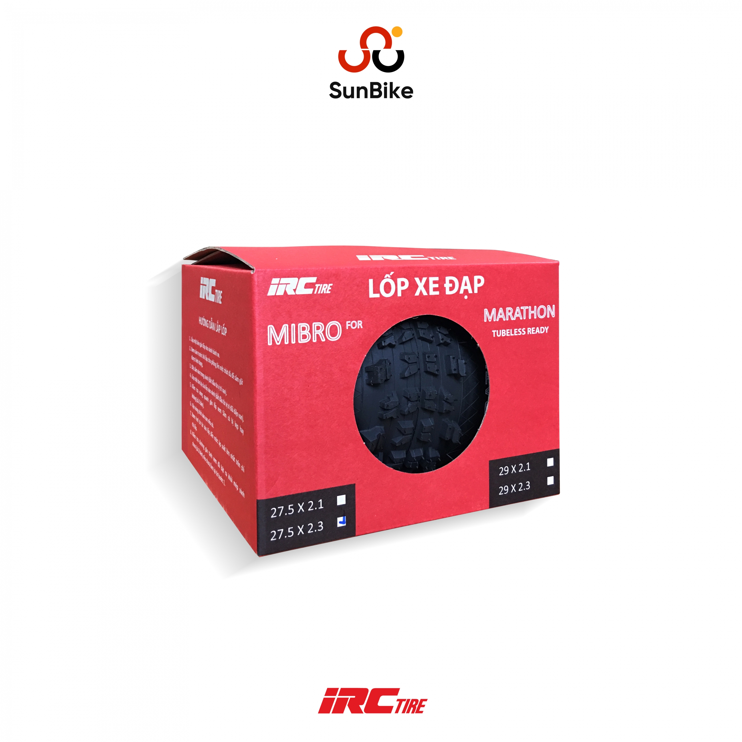Lốp IRC Mibro For Marathon Kevlar 27.5x2.3