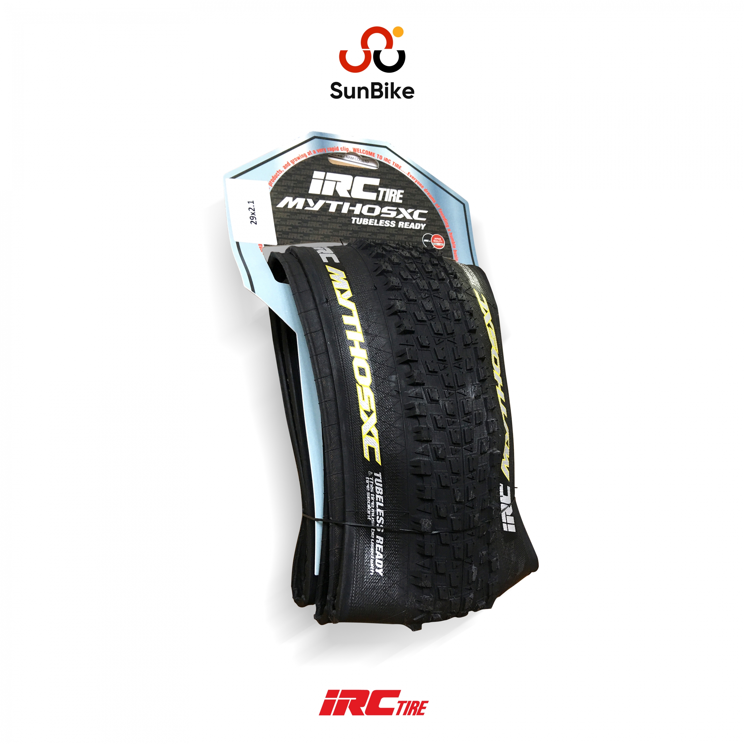 Lốp IRC Mythos XC Kevlar 29x2.1 (700X52C) Tubeless