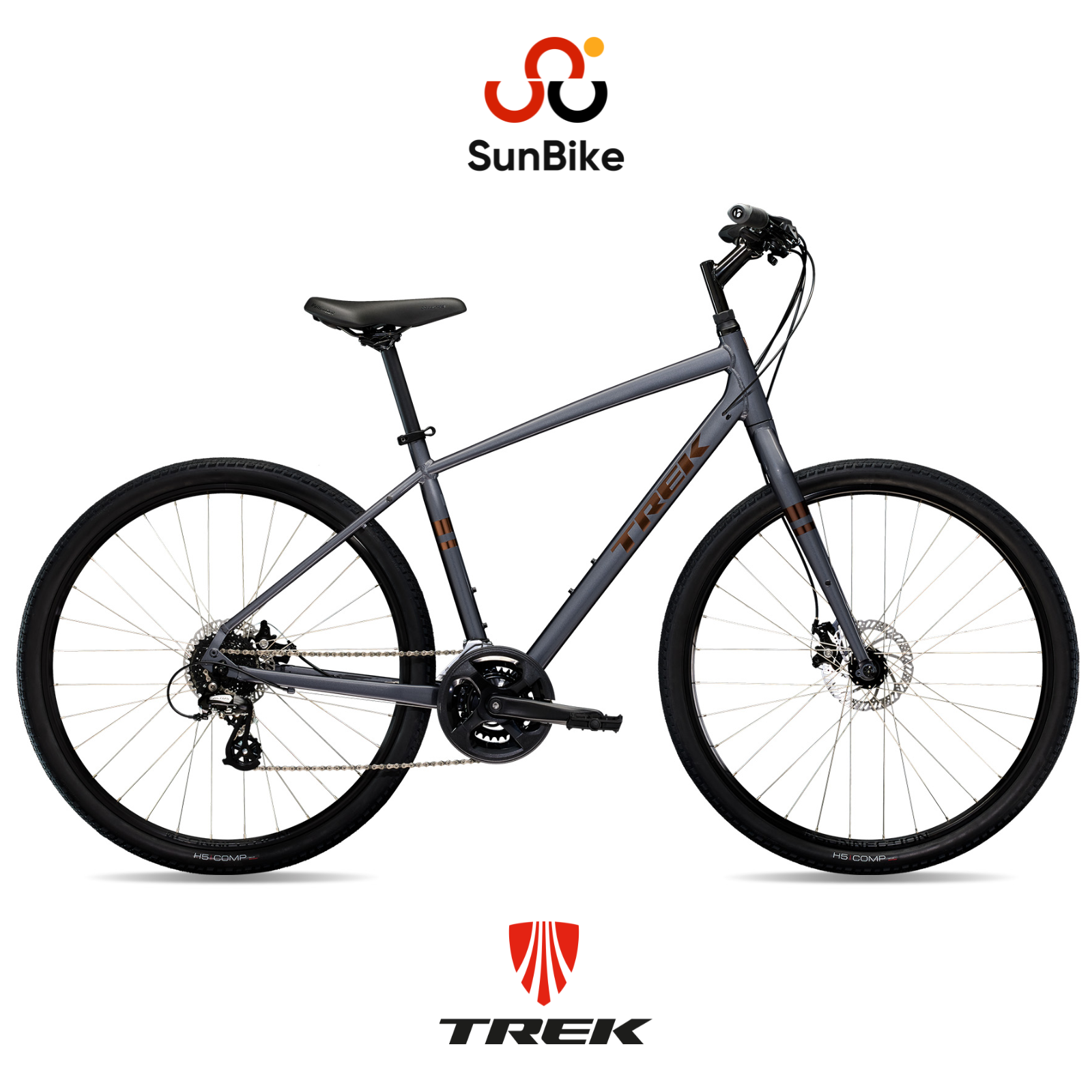 Xe đạp thể thao thành phố TREK Verve 1 Disc [2023]