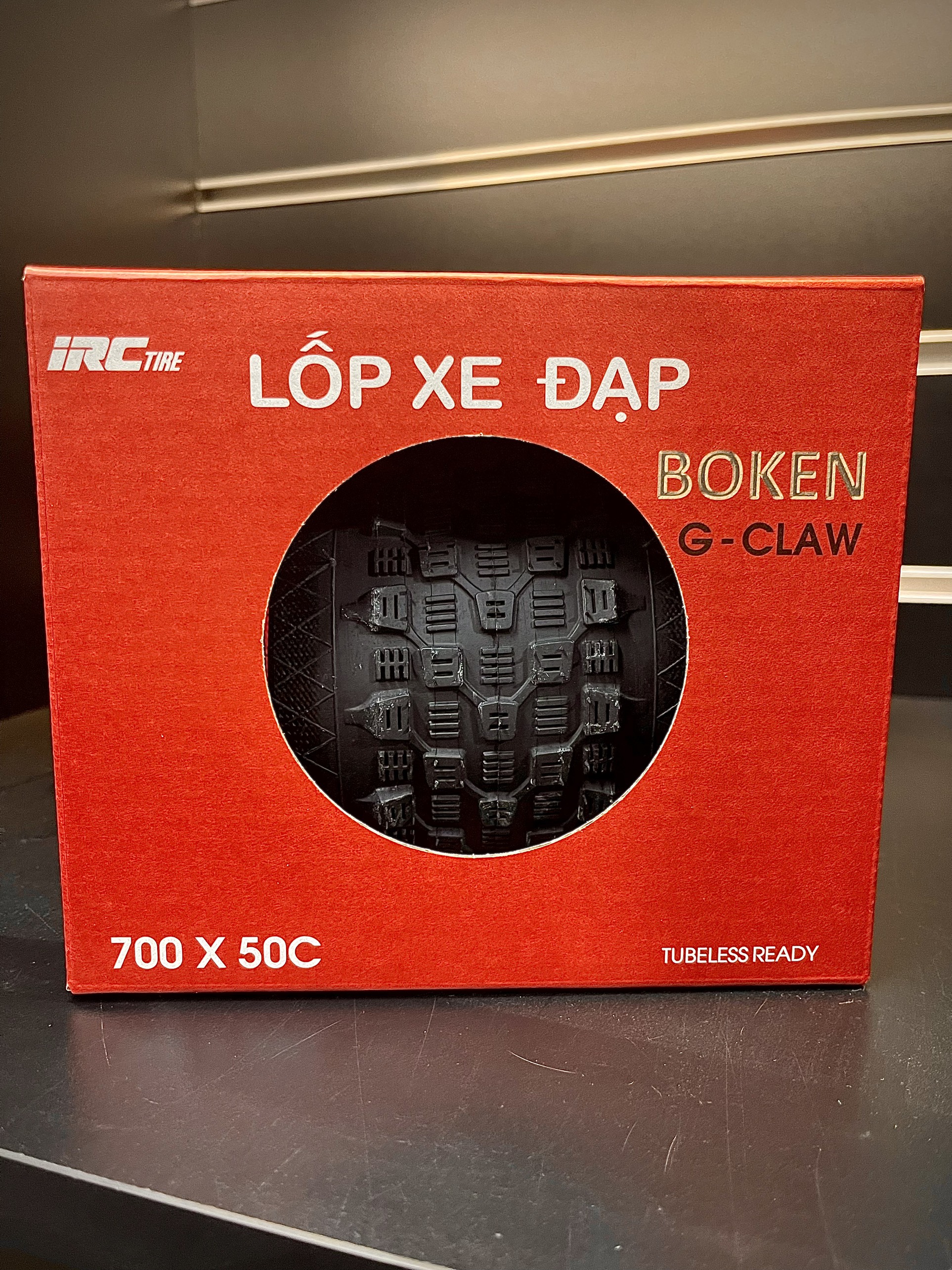 Lốp IRC Boken G-Claw 700x50c 120tpi Kevlar Bead