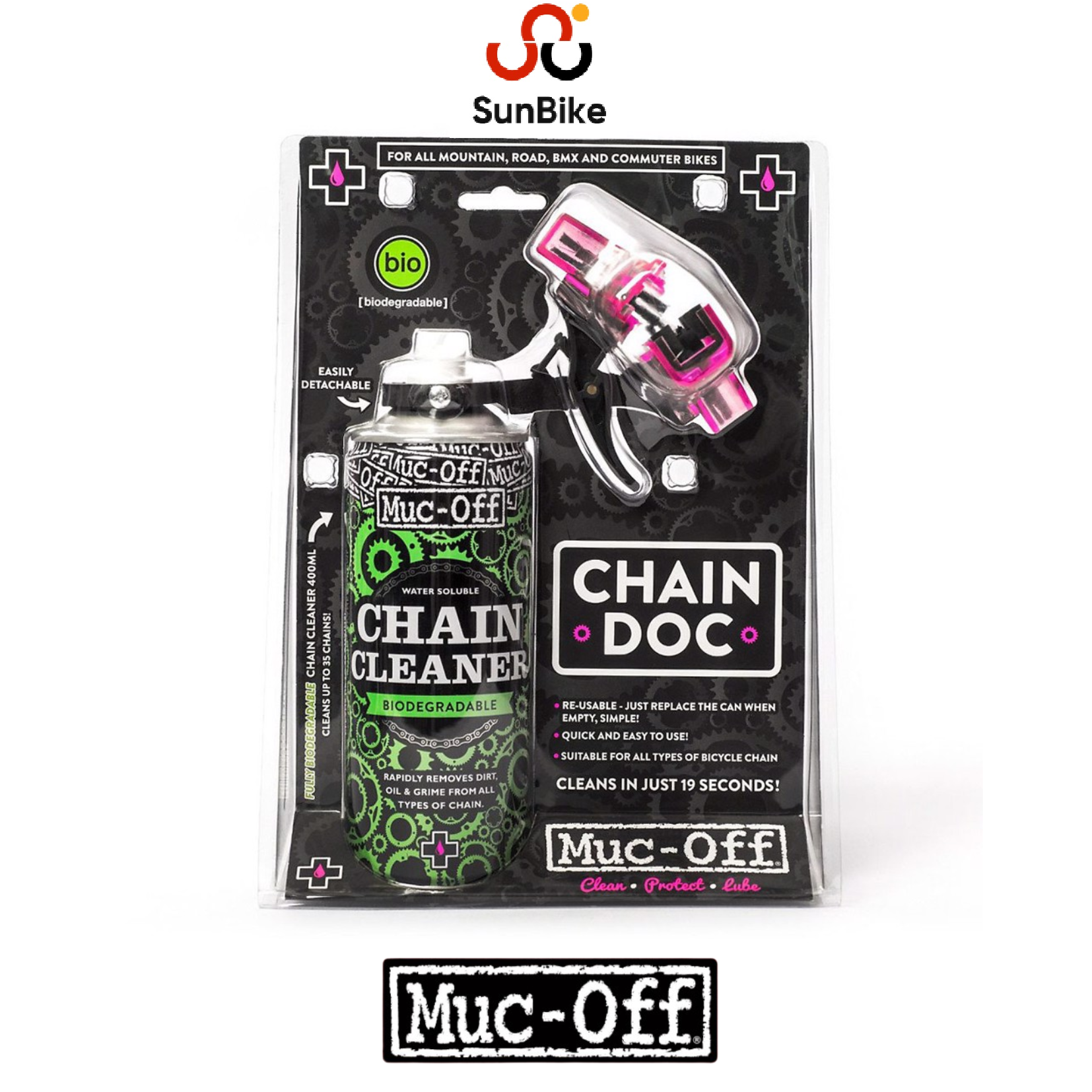 Bộ dụng cụ làm sạch xích MUC-OFF BIO CHAIN DOC