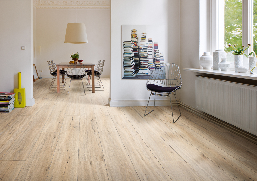 Ván sàn trang trí tại Ba Đình - Nâng cao tính thẩm mỹ công trình