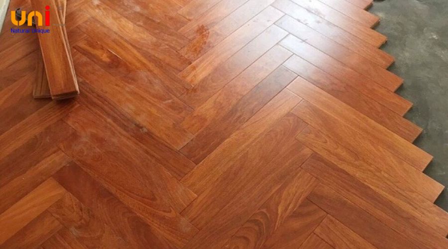 Sàn gỗ giáng hương lào