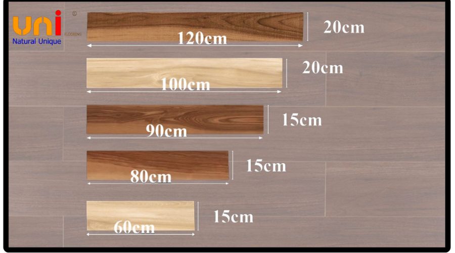  kích thước ván sàn gỗ tự nhiên 1