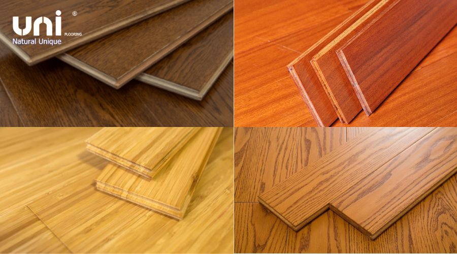 Sàn gỗ Gõ Đỏ tự nhiên