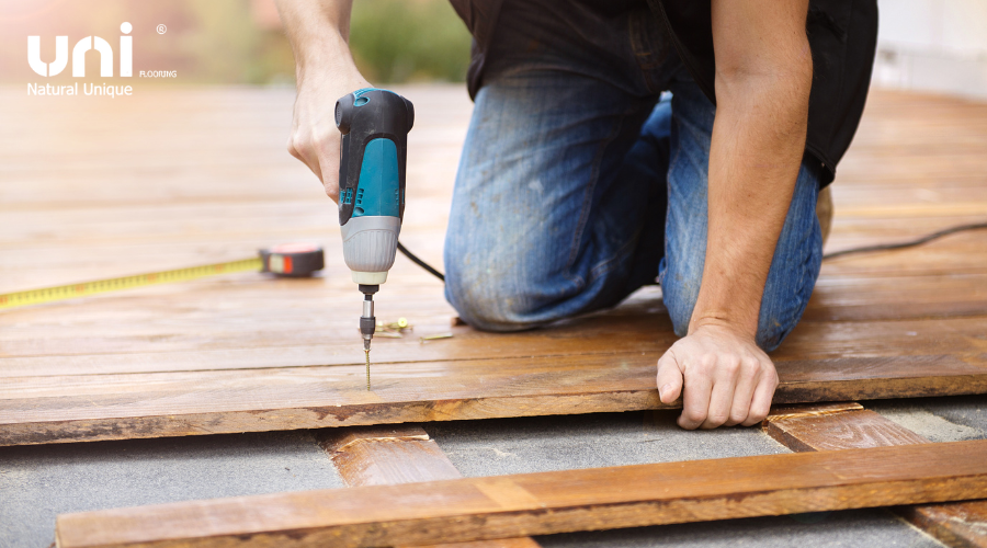  Lưu ý quan trọng khi thi công sàn nhựa