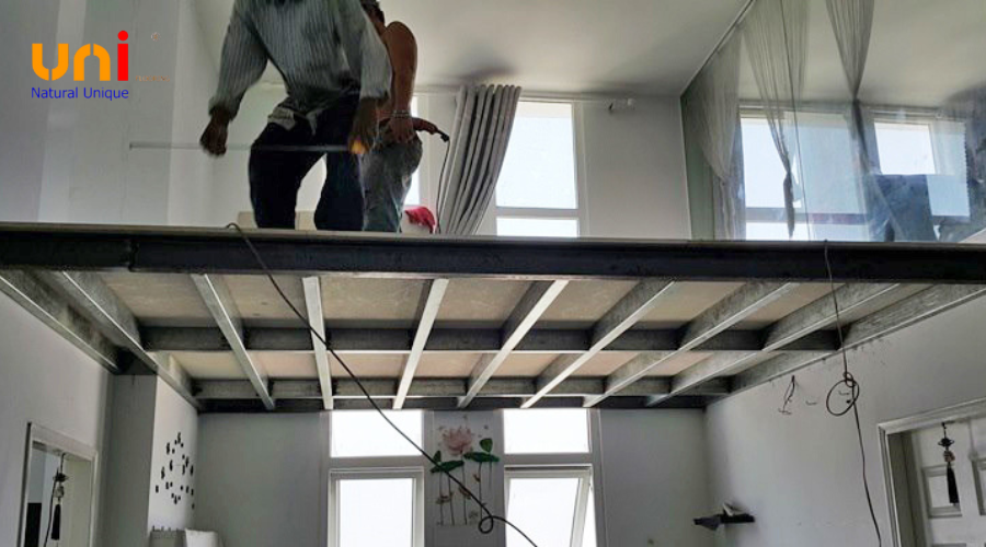 Nhược điểm cần lưu ý khi sử dụng ván ép lót sàn gác