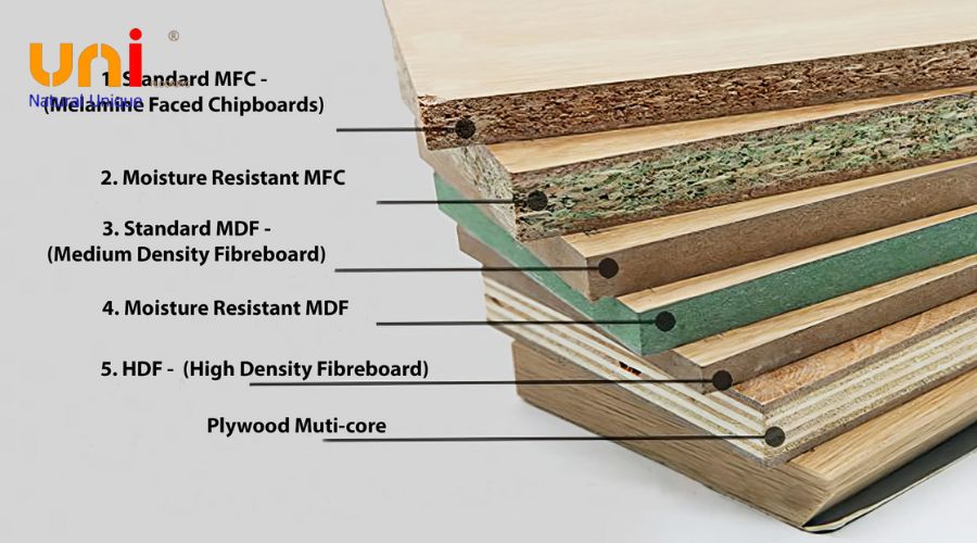 Tổng quan về gỗ MDF và phân loại cơ bản