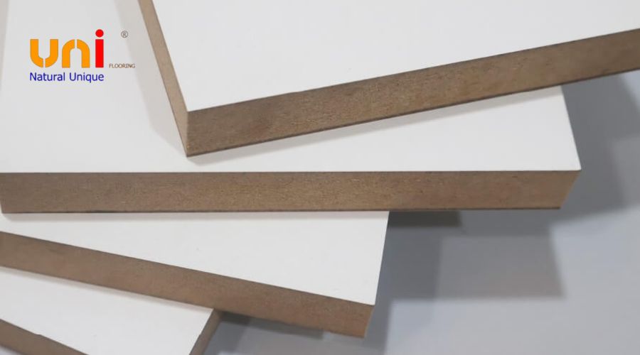 MDF phủ Melamine trắng là gì