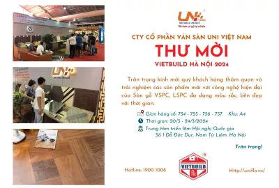 THƯ MỜI THĂM QUAN TRIỂN LÃM VIETBUILD HÀ NỘI 2024