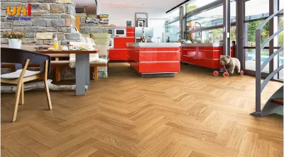 Quy trình sản xuất gỗ ván sàn tự nhiên tại Ván Sàn Uni