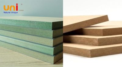 So sánh gỗ MDF thường và MDF lõi xanh