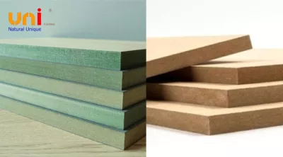 So sánh gỗ MDF thường và MDF lõi xanh
