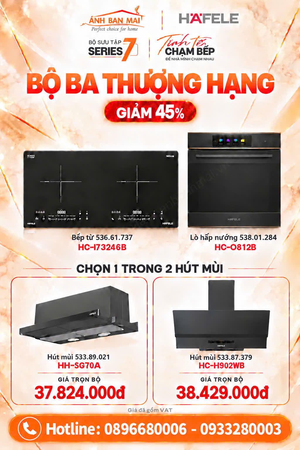Chào đón Hafele Series 7 – Ưu đãi combo thiết bị bếp đến 45% - ảnh 14