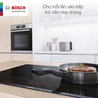 Top bếp từ Bosch Series 8 nên mua.