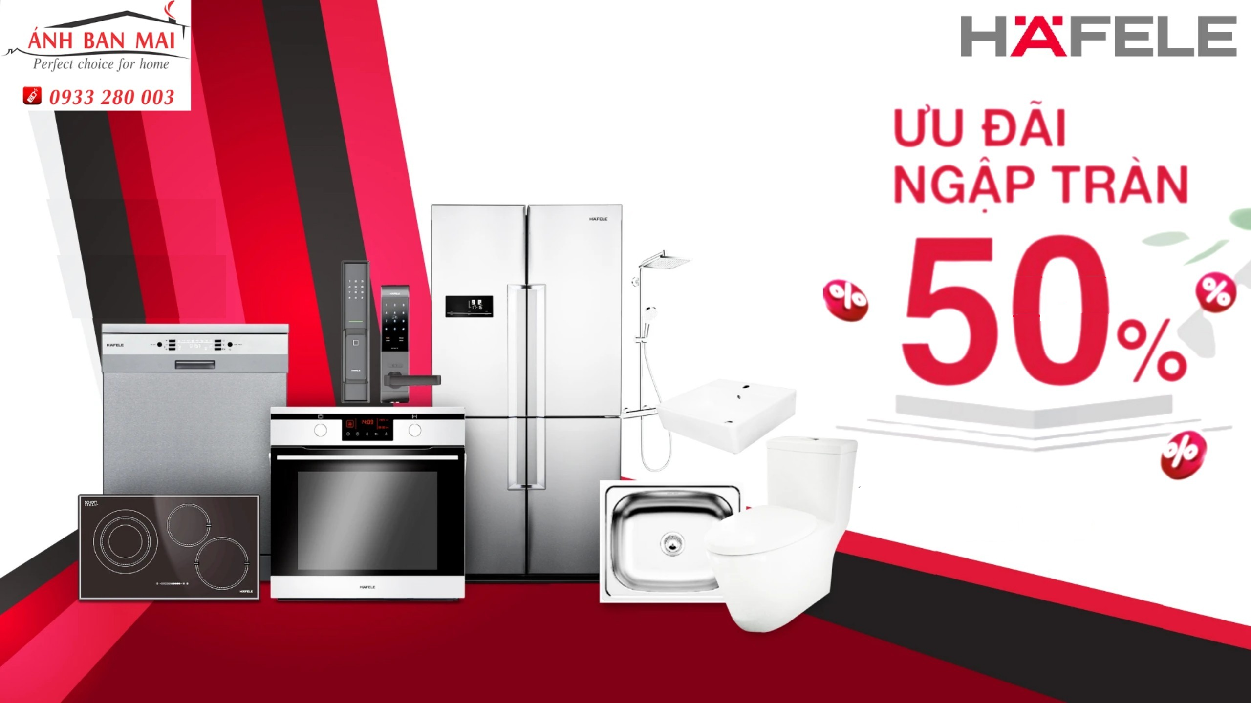 Ưu đãi ngập tràn từ Hafele, giảm đến 50%