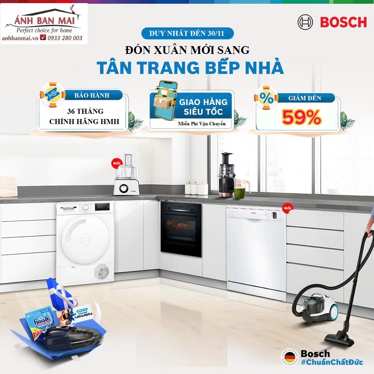 ĐÓN XUÂN MỚI SANG – TÂN TRANG BẾP NHÀ