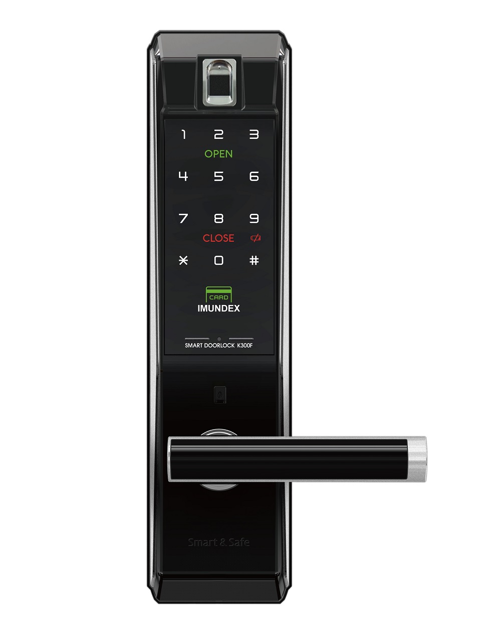 Khóa Imundex 613.92.218 vân tay màu bạc