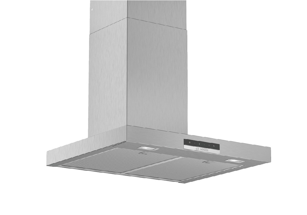 Máy hút mùi Bosch DWB66DM50B gắn tường inox 60cm Series 4