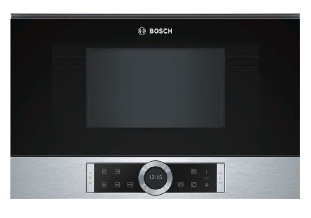 Lò vi sóng Bosch BFL634GS1B âm tủ 21 lít Series 8