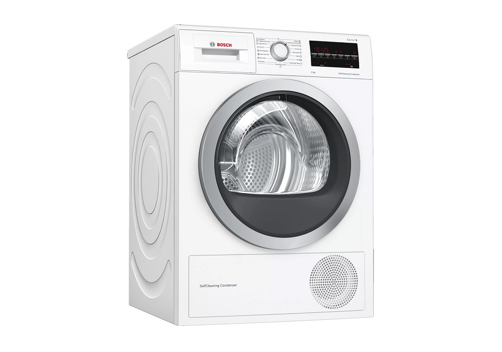 Máy sấy Bosch WTW85400SG màu trắng 9kg Series 6