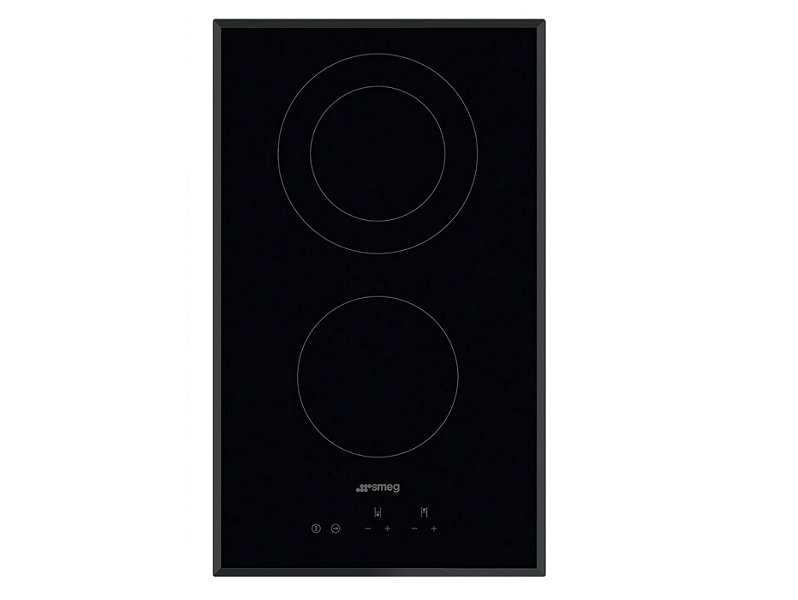 Bếp điện Smeg SE332EB 535.64.241 hai vùng nấu 30cm