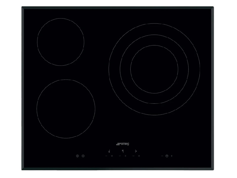 Bếp điện Smeg SE363ETB 536.64.101 ba vùng nấu 60cm