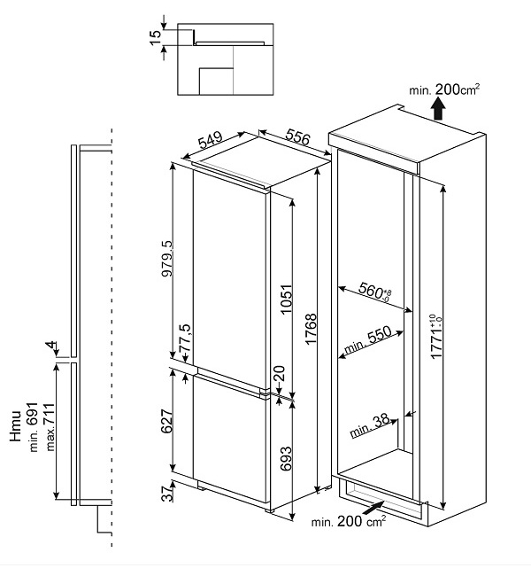 tu-lanh-am-tu smeg-C7176DNPHSG-535.14.522