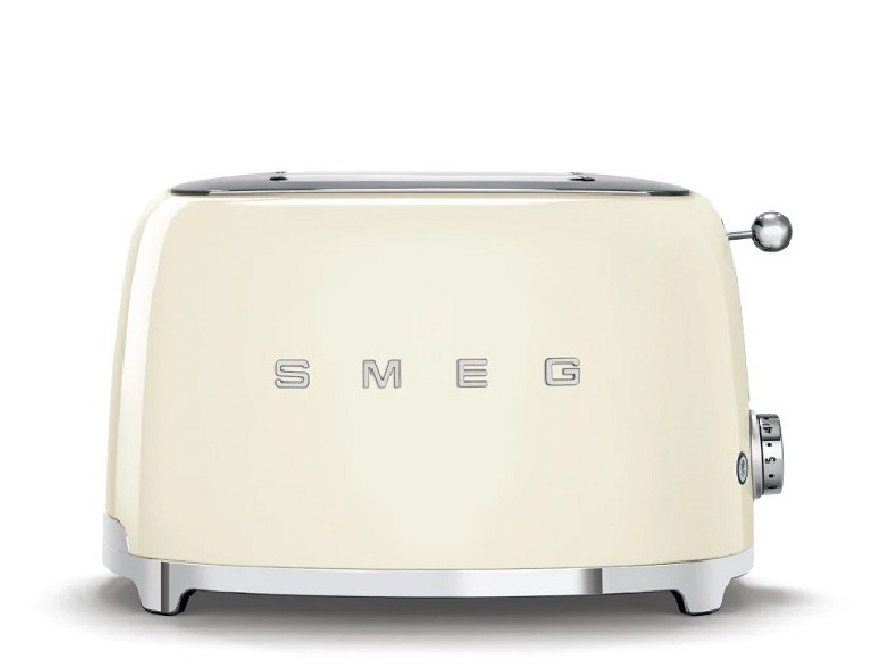 Máy nướng bánh mì Smeg TSF01CREU 535.43.665 màu kem