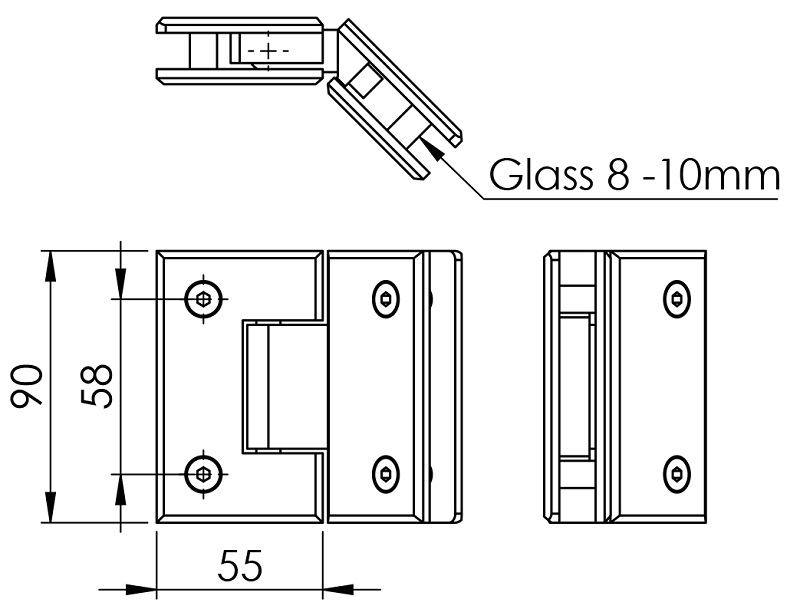 ban-le-Imundex-711.10.302-kinh-kinh-135-do-inox-mo-kt
