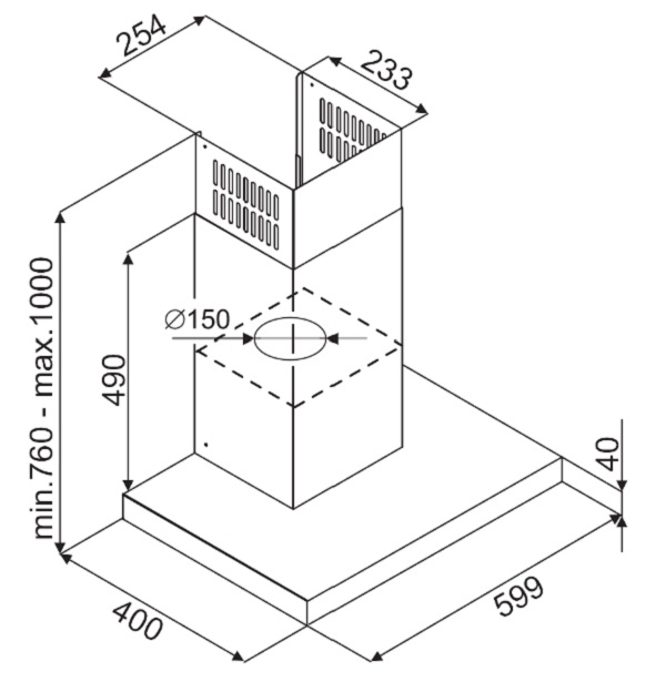 may-hut-mui-60cm-gan-tuong-kinh-den-inox-fagor-3CFS-6032X