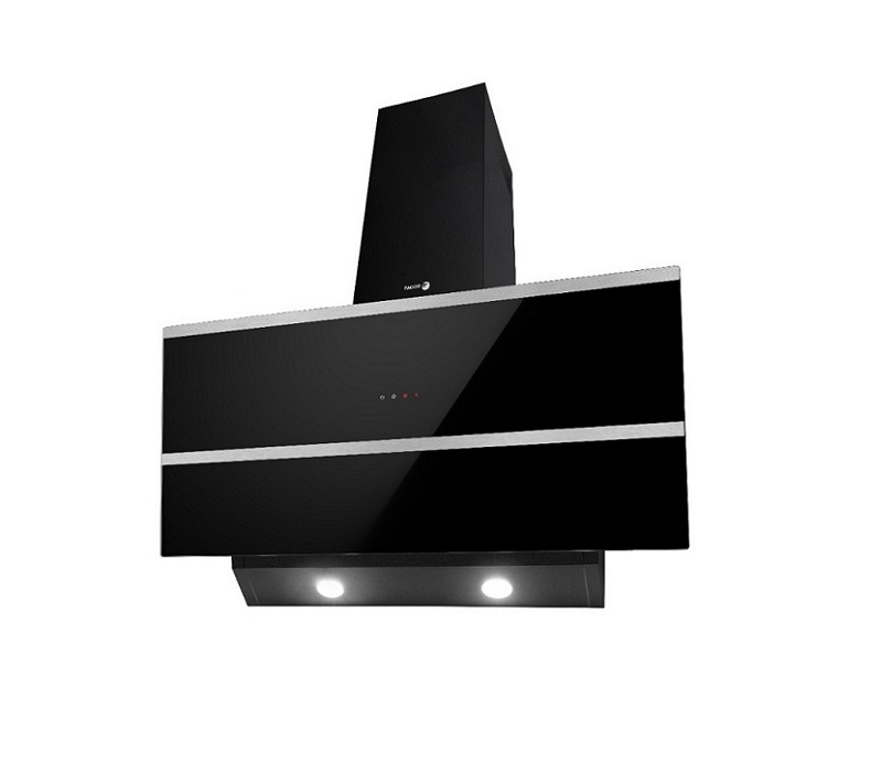 Máy hút mùi Fagor 3CFT-901N gắn tường kính đen 90cm