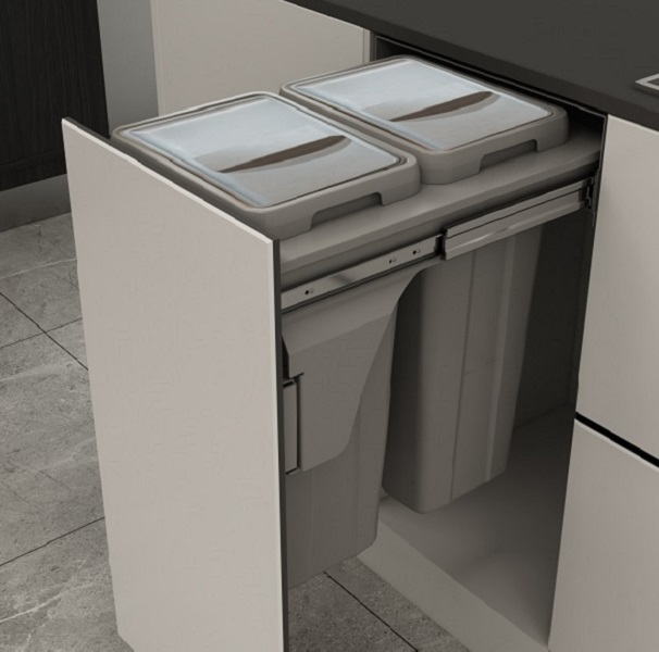 Thùng rác 7805805 Imundex 36L cánh kéo R400mm