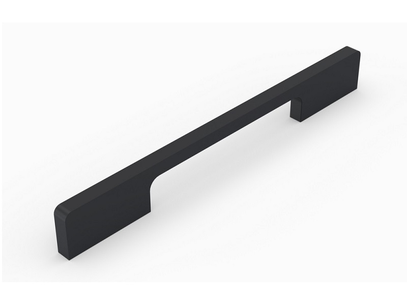 Tay nắm tủ 7754009 Imundex 210x26mm đen mờ