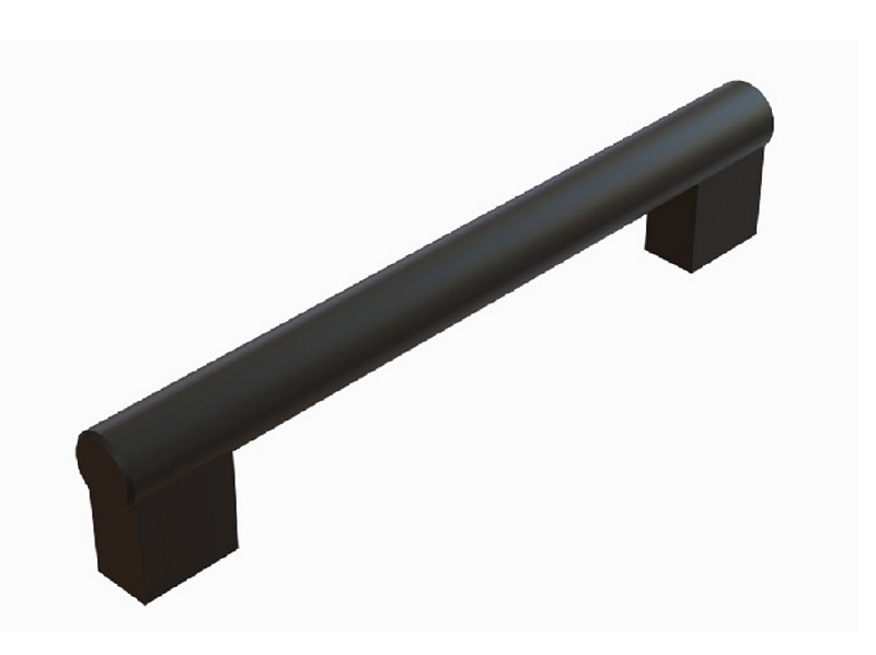 Tay nắm tủ 7754050 Imundex 146x14x36mm đen