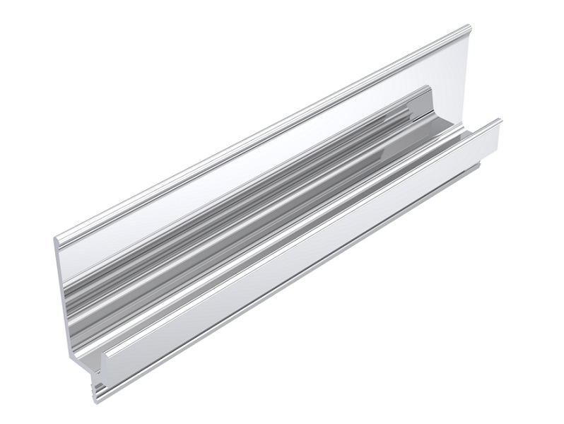 Tay nắm tủ 7751049 Imundex dạng thanh 3000mm bạc bóng