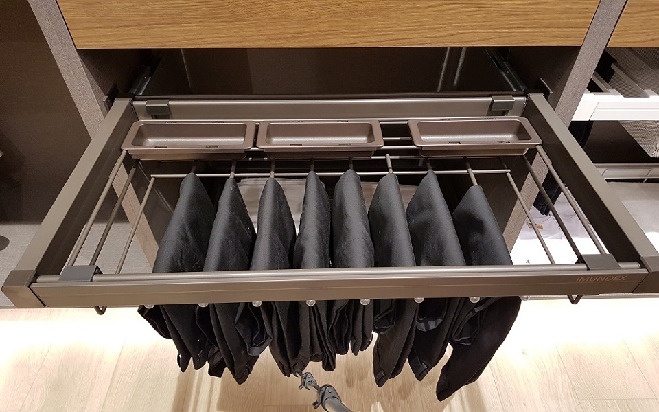 Giá treo quần 7903103 Imundex R800mm moca