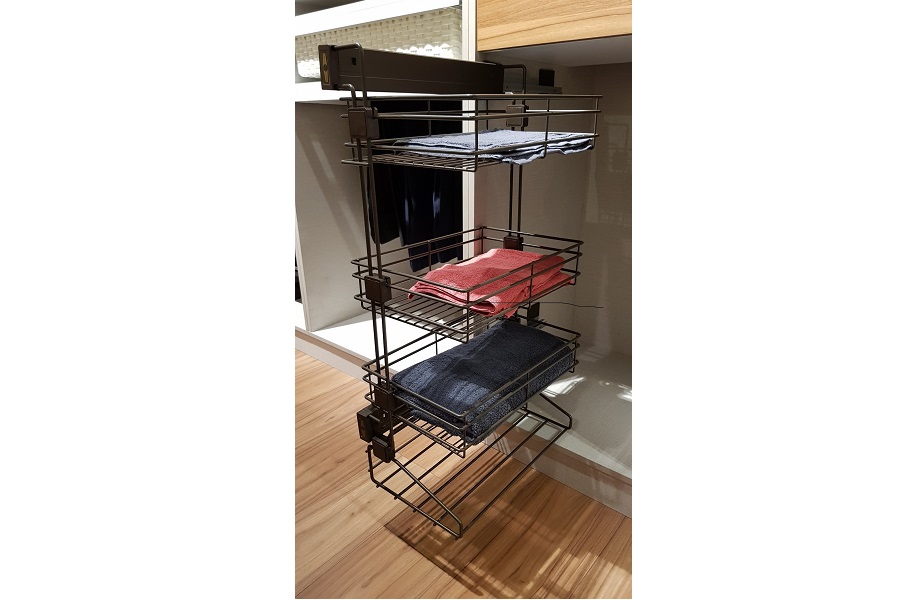 Kệ quần áo 7906101 Imundex 4 tầng R400mm mocca