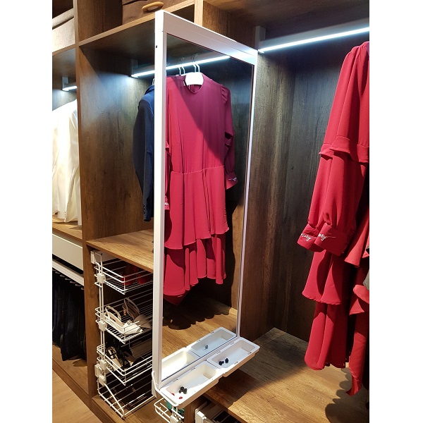 Gương xoay 7908003 Imundex R400mm trắng