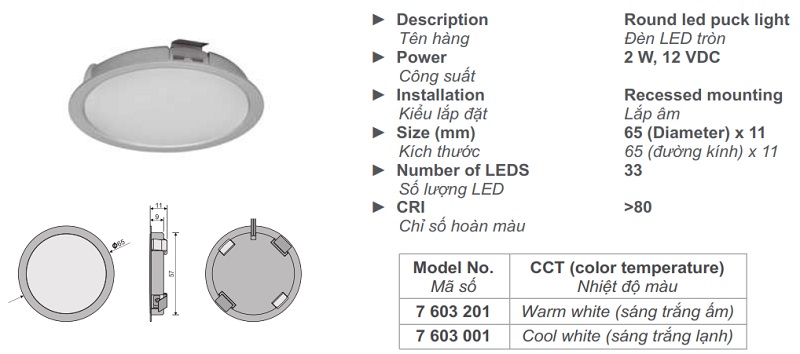 den-led-tron-7603201-Imundex-2W-trang-am-12V-mh2