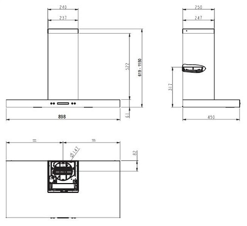 May-hut-mui-Hafele-539.81.175-HH-WI90B-gan-tuong-mat-inox