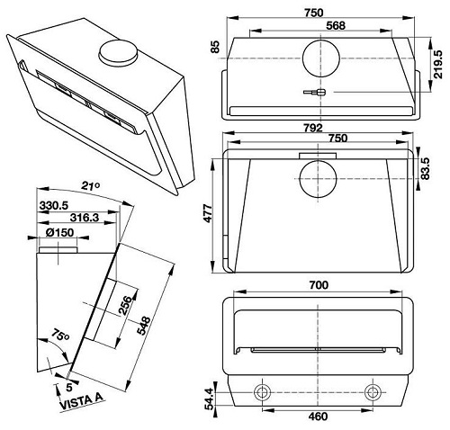 May-hut-mui-Hafele-539.81.194-HH-WVG80D-gan-tuong-kinh-den