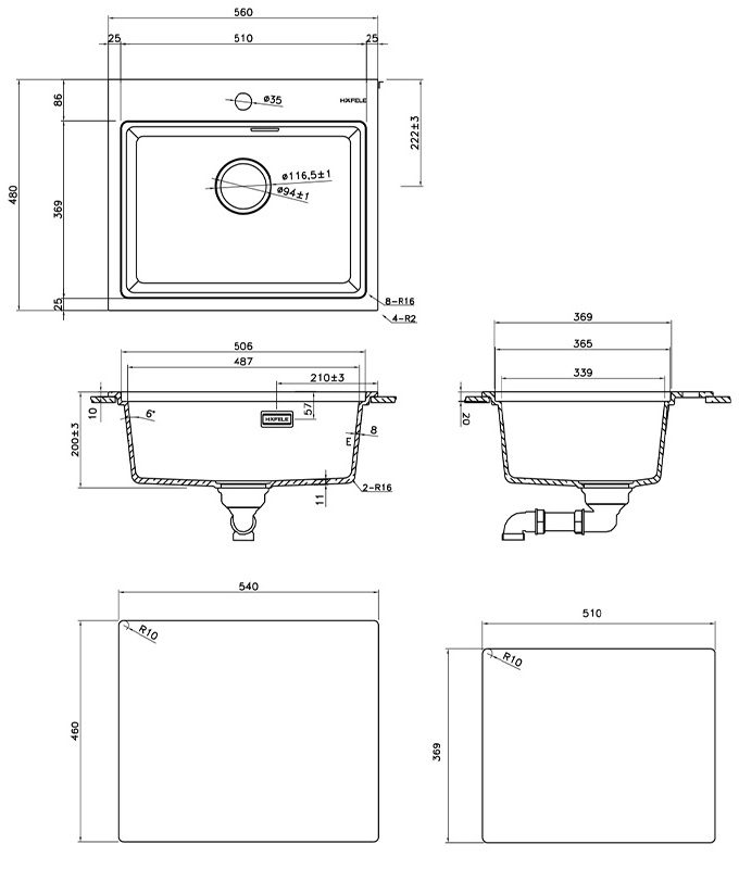 Chau-da-Hafele-577.25.420-HS22-GEN1S60M-mau-kem