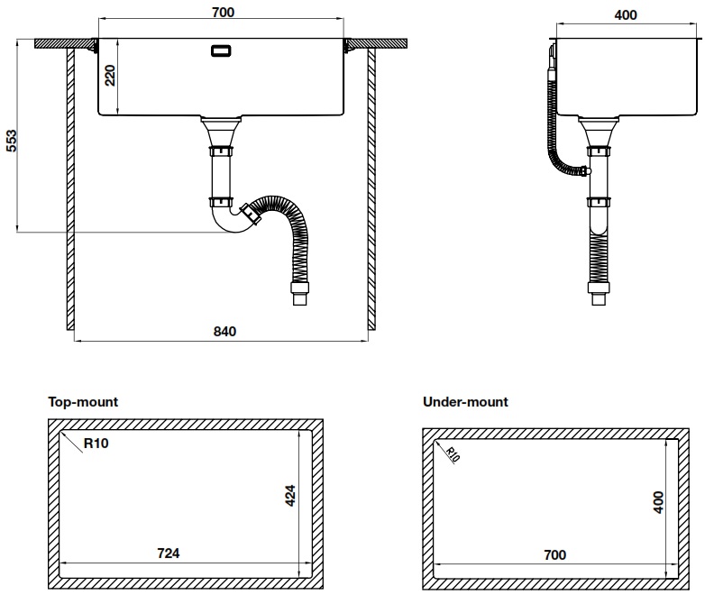 Chau-inox-Hafele-567.94.060-HS21-SSN1S80