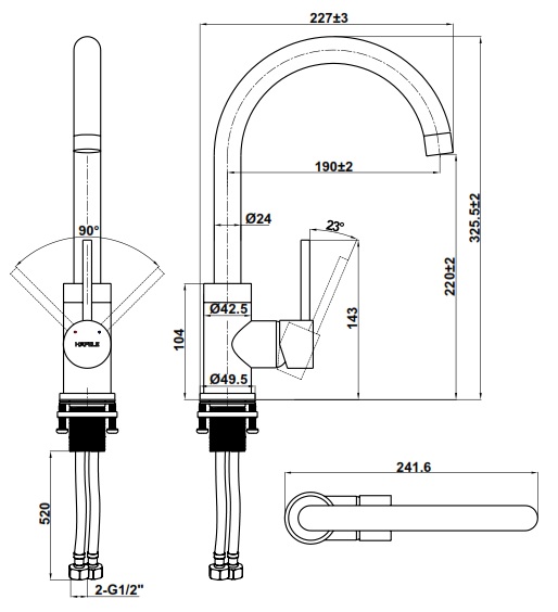 Voi-bep-Hafele-577.55.240-HT21-CH1F220C-mau-chrome