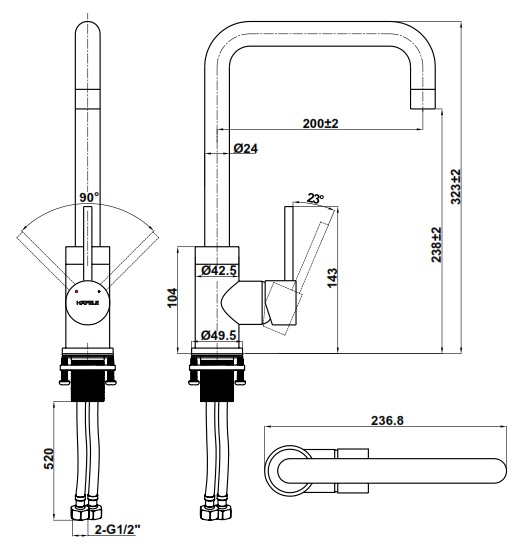 Voi-bep-Hafele- 577.55.250-HT21-CH1F220U-mau-chromE