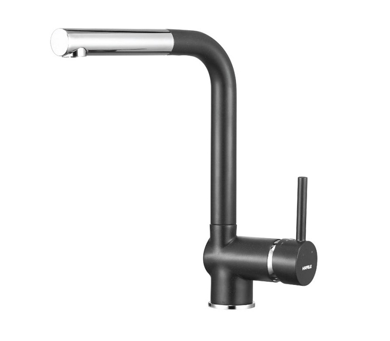 Vòi bếp Hafele 570.51.380 HT-G280 rút kéo màu đen